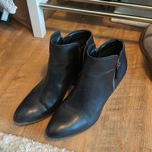 Black Frye Leather Booties